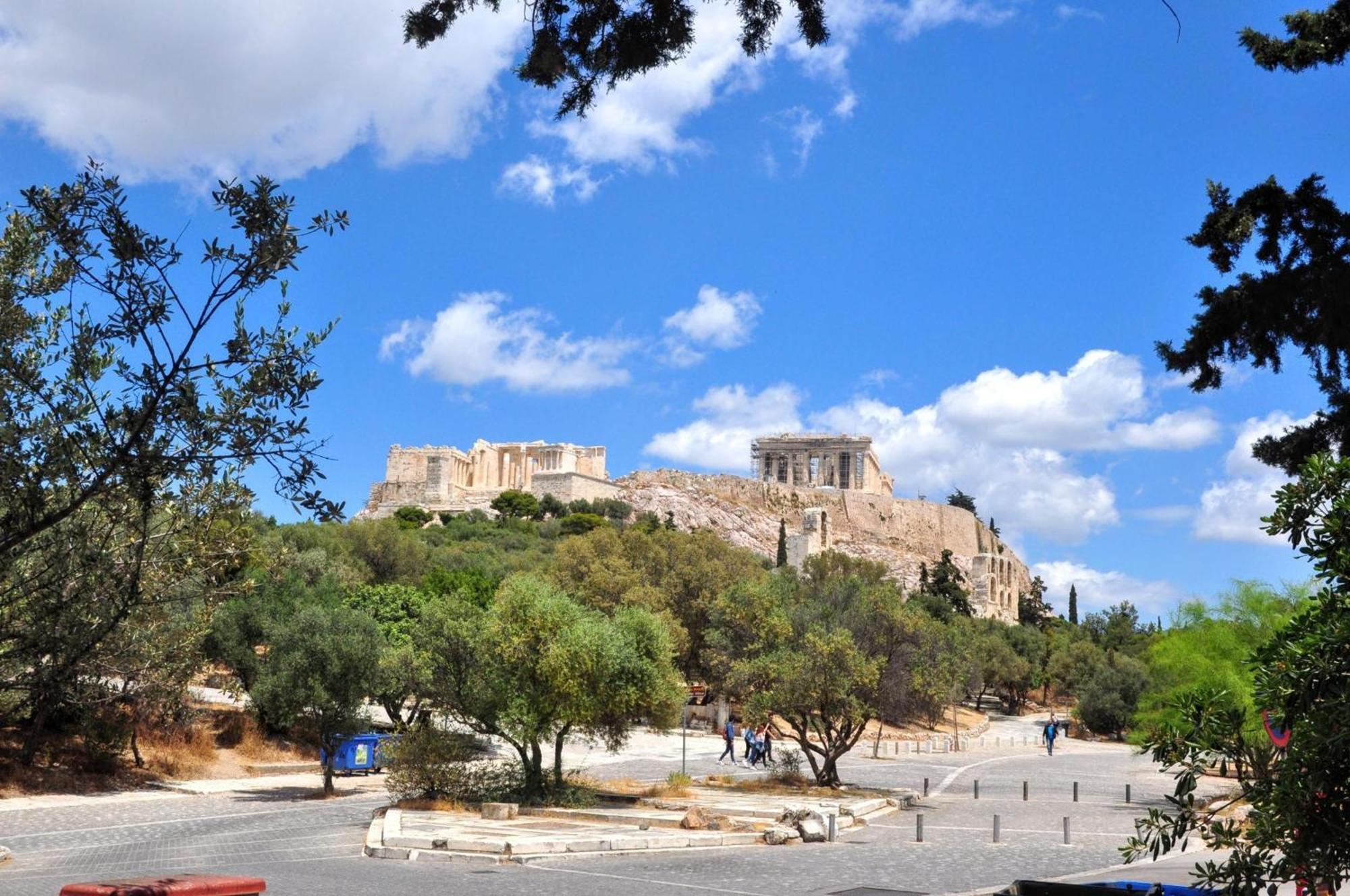 Luxurious Apartment In Acropolis Atenas Exterior foto
