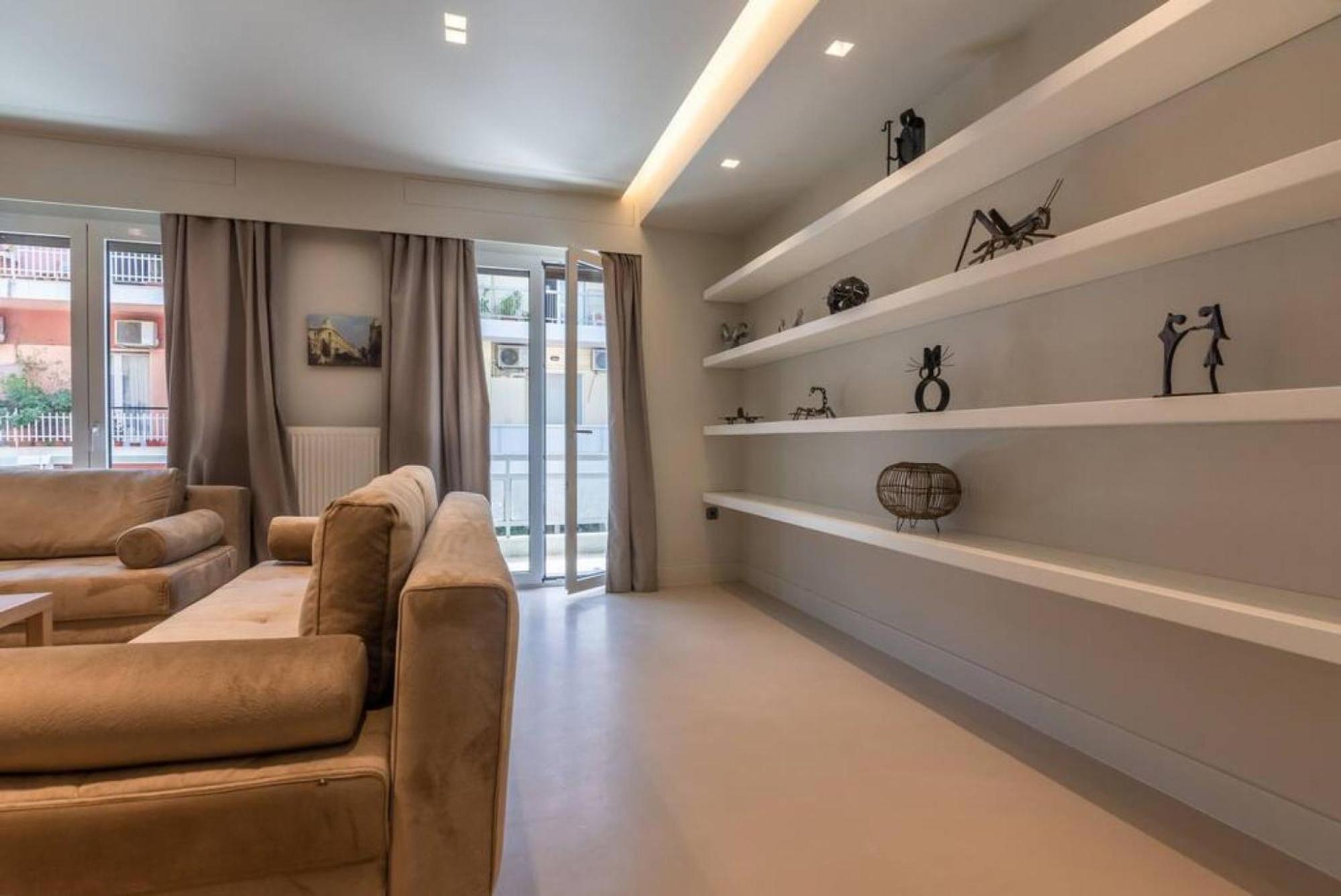 Luxurious Apartment In Acropolis Atenas Exterior foto