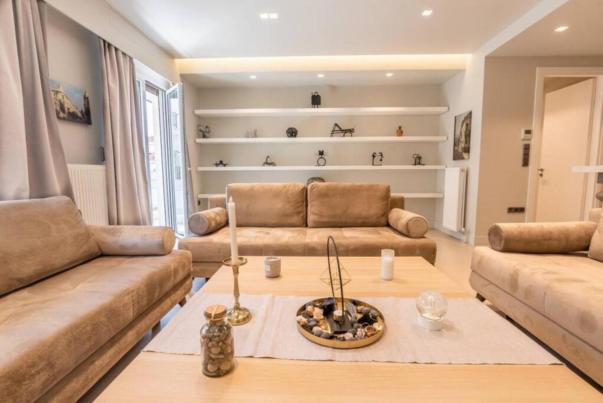 Luxurious Apartment In Acropolis Atenas Exterior foto